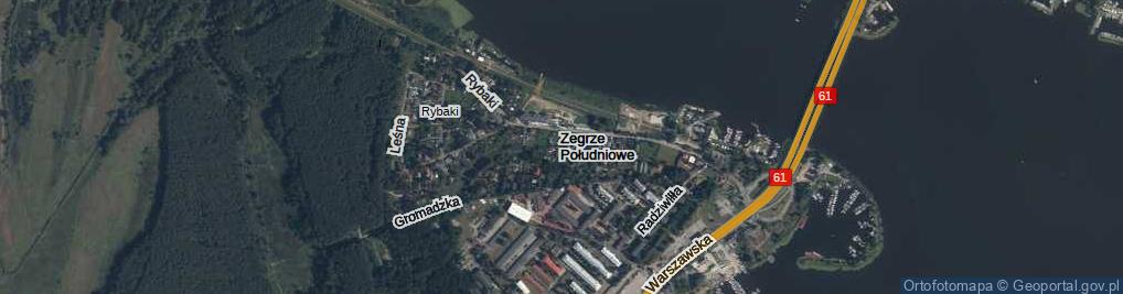 Zdjęcie satelitarne Świerkowa ul.